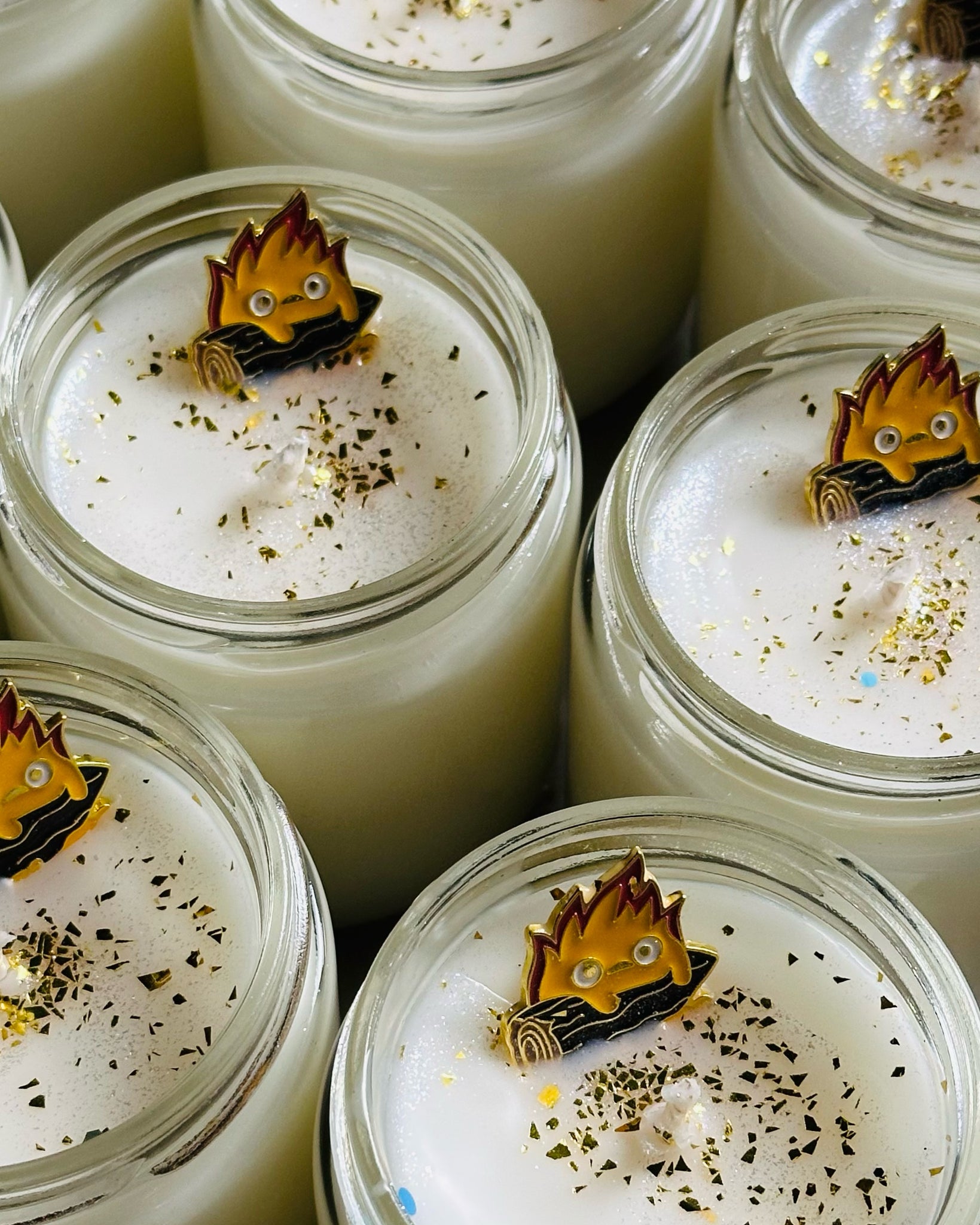 Fire Demon Charmed Candle - Woodfire + Raspberry + Vanilla