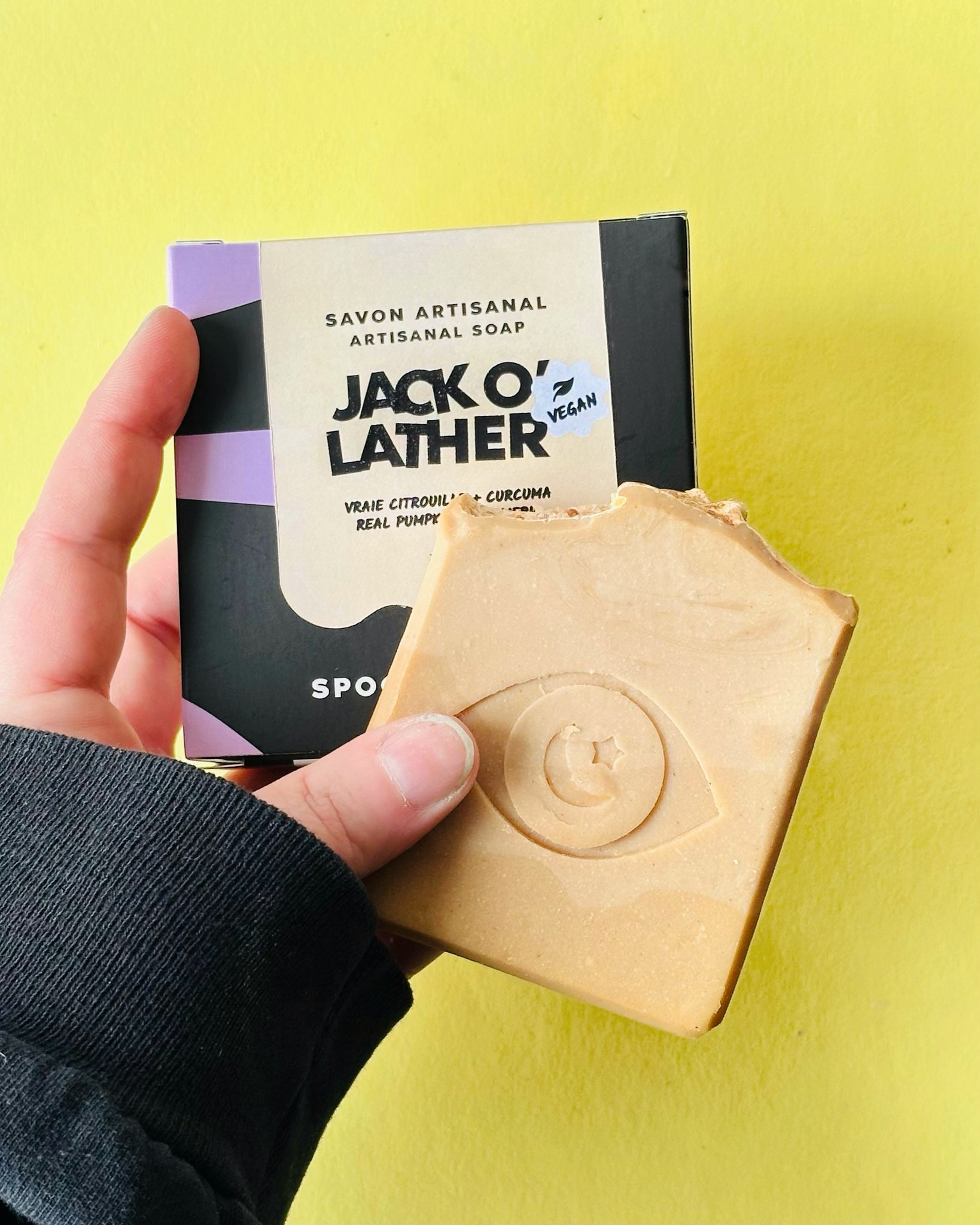 Jack O' Lather Soap - Real pumpkin + turmeric