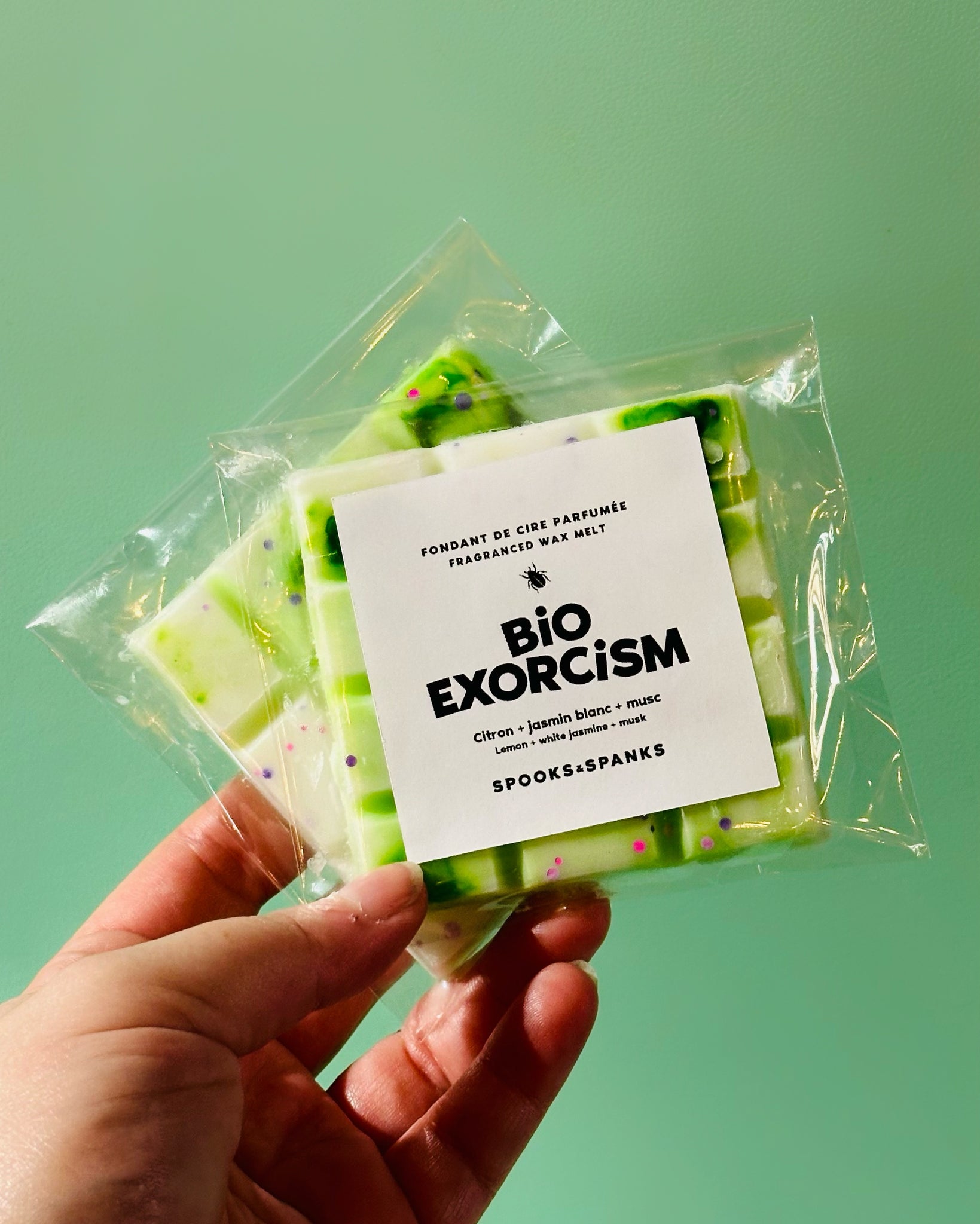 Bio Exorcism Wax Melt - Citrus + jasmine + musk