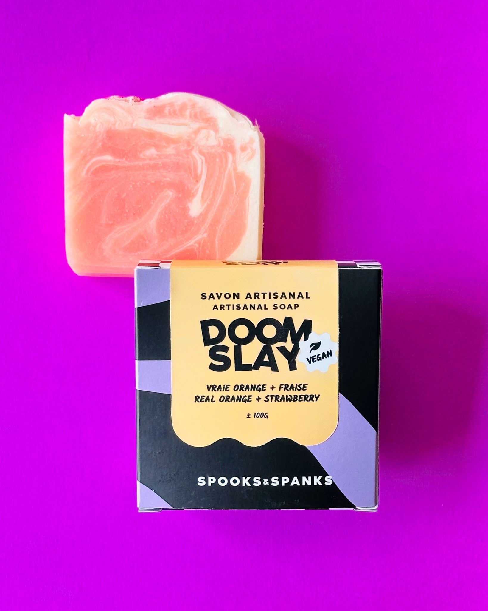 Doomslay Soap - Real orange + strawberry