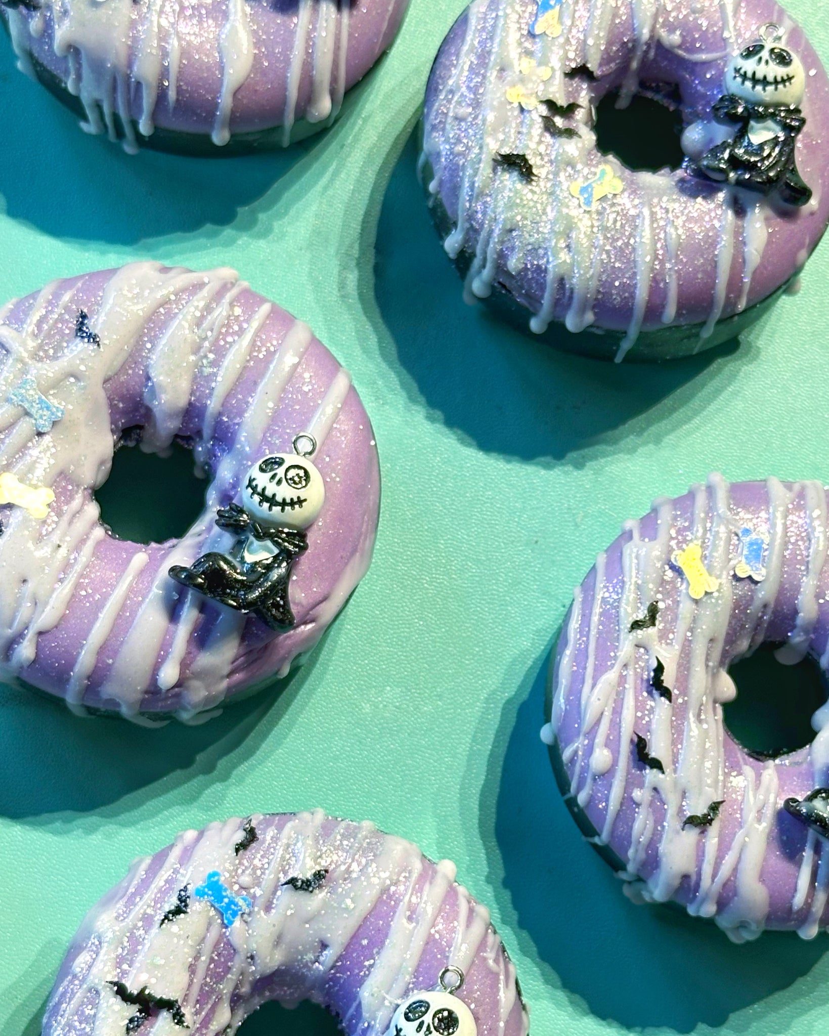 Ghostlike Charm Doughnut Soap - Black Raspberry + Vanilla