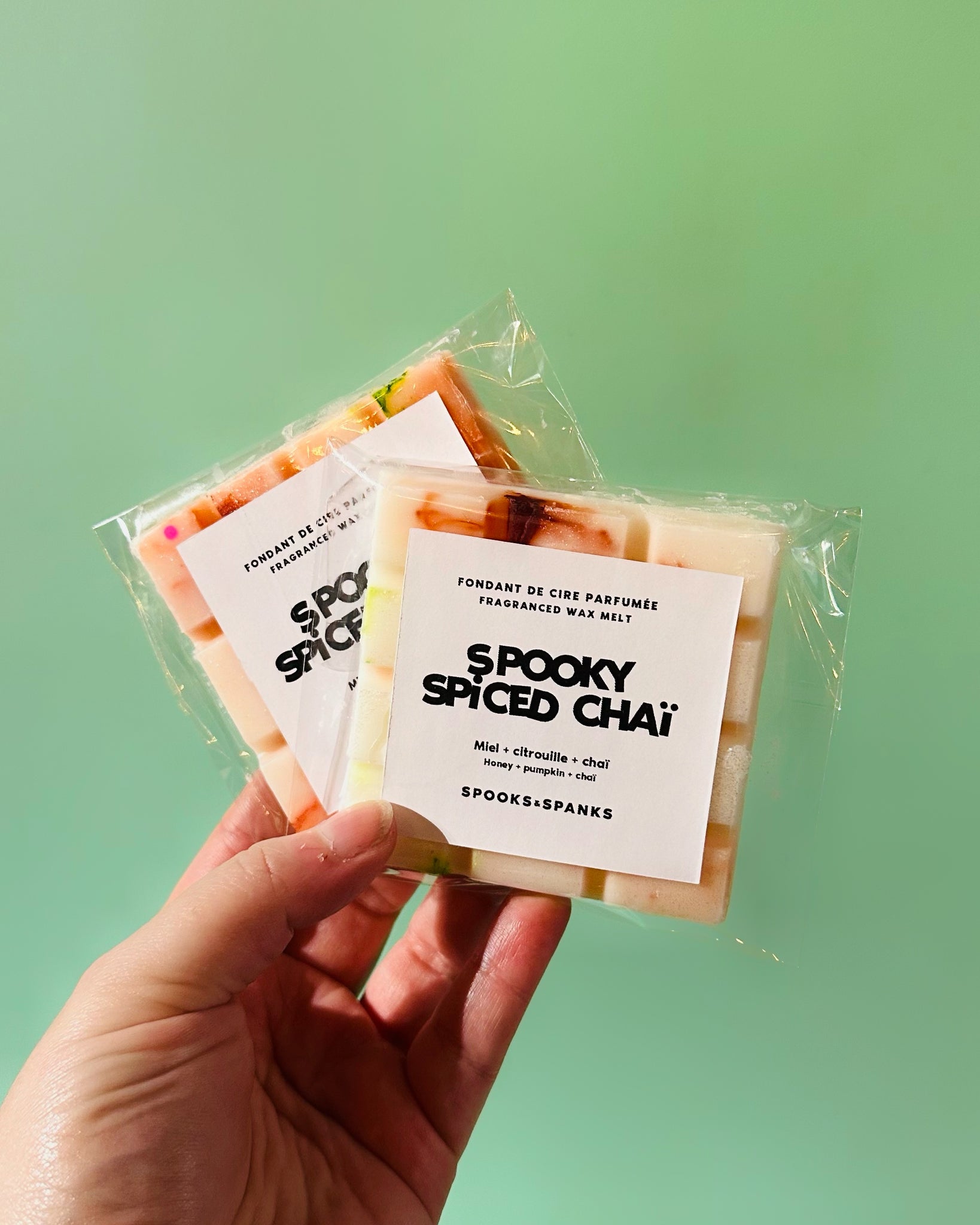 Spooky Spiced Chaï Wax Melt - Honey + Pumpkin + Chaï