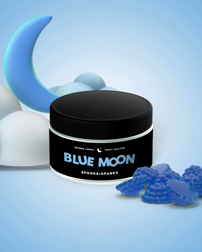 Beurre corporel Blue Moon - framboise bleue