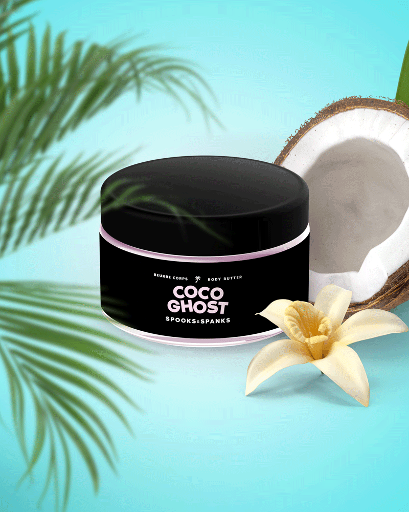 Coco Ghost Body Butter - Coconut + peach + vanilla