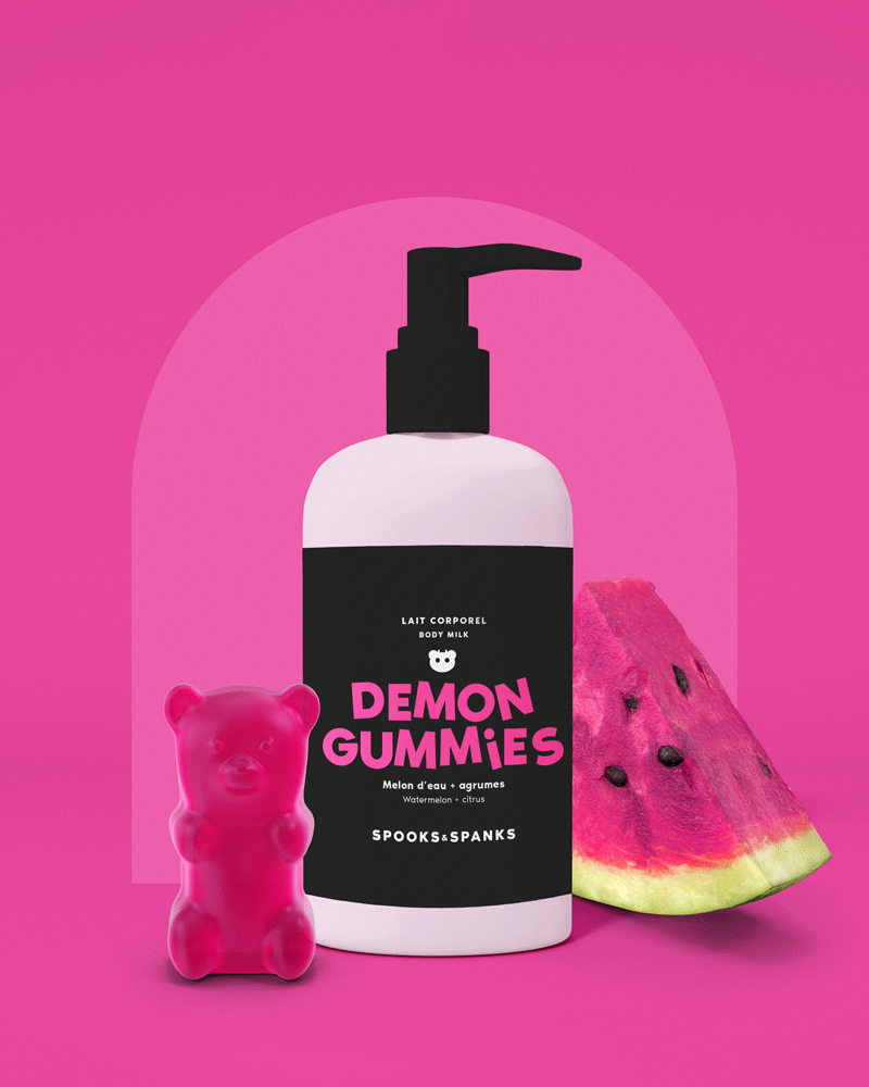 Lait corporel Demon Gummies - Pastèque + Citron