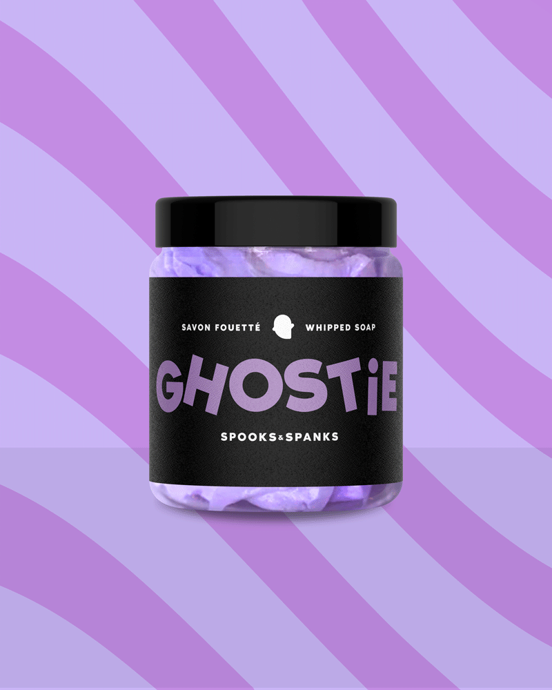 Ghostie Whipped Soap - Strawberry + Orange + Jasmine