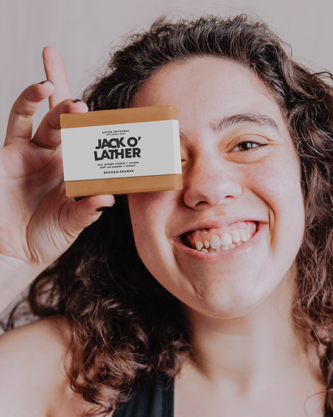 Jack O' Lather Soap - Real pumpkin + turmeric