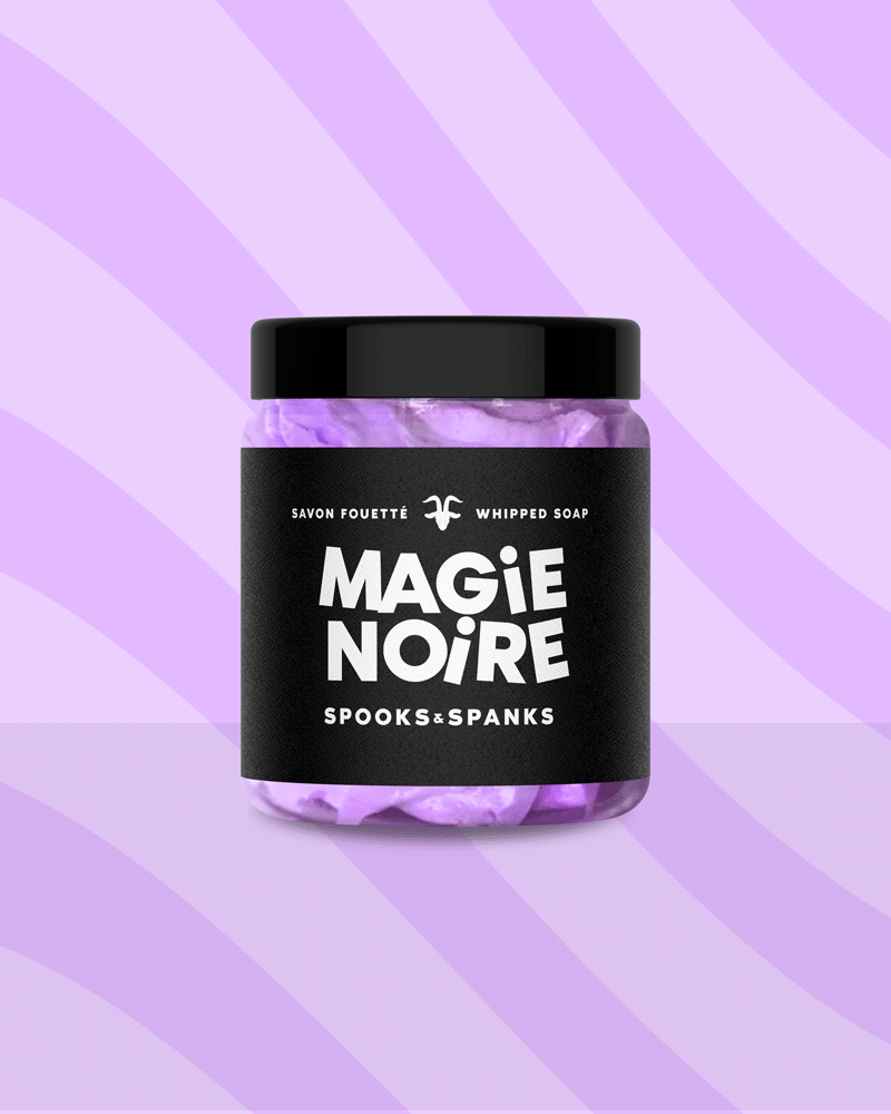 Savon fouetté Magie Noire Rose + Agrumes + Musc