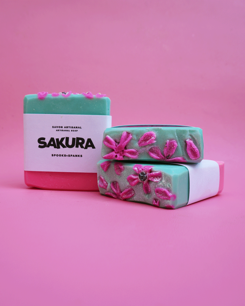 Savon Sakura – Fleur de cerisier du Japon